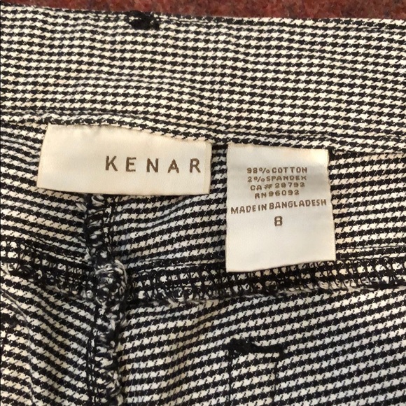 Kenar ankle cut houndstooth pant - Picture 4 of 4